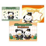 Happyくじ「Sanrio characters Halloween 2025」ジッパーバックSET賞　あひるのペックル、ポチャッコ（C）2025 SANRIO CO., LTD. APPROVAL NO. E25080701
