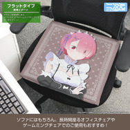TVアニメ『Re:ゼロから始める異世界生活』「ラム＆レム 両面プリントクッションカバー」ラム使用例（C）長月達平・株式会社KADOKAWA刊／Re:ゼロから始める異世界生活3製作委員会