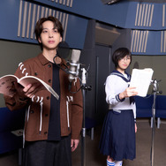 映画『迷宮のしおり』アフレコ収録の様子