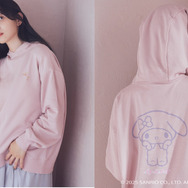 マイメロディ＆クロミ/earth 耳付きフーディー