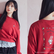 マイメロディ＆クロミ/earth レトロアートスウェット