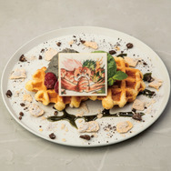 緑谷VS死柄木のオーバーレイワッフルプレート