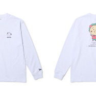 『コジコジ』×ニューエラ　「Long Sleeve Crew Neck Tee」（C）さくらプロダクション / 日本アニメーション