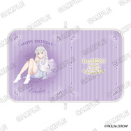 『Re:ゼロから始める異世界生活』ブック型ポーチ エミリアの誕生日生活2025ver.（C）長月達平・株式会社KADOKAWA刊／Re:ゼロから始める異世界生活4製作委員会