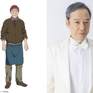 TVアニメ『ガングリオン』屋台のオヤジ役：板尾創路（C）白岩久弥・いつきたかし/ガングリオン製作委員会