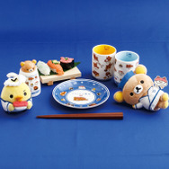 『リラックマ』『すみっコぐらし』の「いつでもおすし雑貨」が新登場。使用イメージ（C）2025 SAN-X CO., LTD. ALL RIGHTS RESERVED.