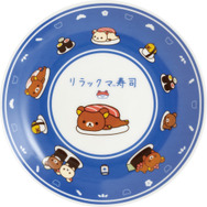 「リラックマ寿司 おすし皿」（C）2025 SAN-X CO., LTD. ALL RIGHTS RESERVED.
