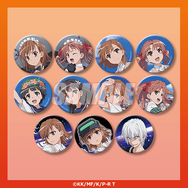 とある科学の超電磁砲 コミケ 御坂美琴 缶バッジ