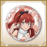 『無職転生Ⅱ ～異世界行ったら本気だす～』ニットワンピース オンラインくじ　D賞：キラキラ缶バッジ エリス・ボレアス・グレイラット（C）理不尽な孫の手/MFブックス/「無職転生Ⅱ」製作委員会