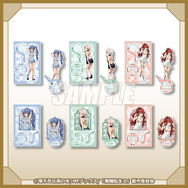 『無職転生Ⅱ ～異世界行ったら本気だす～』ニットワンピース オンラインくじ　Xフォロー&リポストキャンペーンで「B賞 アクリルスタンドフィギュア全6種セット」（C）理不尽な孫の手/MFブックス/「無職転生Ⅱ」製作委員会