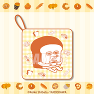 くじ引き堂『パンどろぼう』オンラインくじ　B賞：ループ付きハンドタオル B（C）Keiko Shibata／KADOKAWA