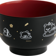 「リラックマ寿司 おわん」背面（C）2025 SAN-X CO., LTD. ALL RIGHTS RESERVED.