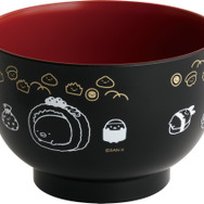 「すみっコすし おわん」背面（C）2025 SAN-X CO., LTD. ALL RIGHTS RESERVED.