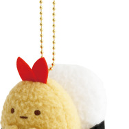 「すみっコすし おすしぶらさげぬいぐるみ えびふらいのしっぽ」（C）2025 SAN-X CO., LTD. ALL RIGHTS RESERVED.