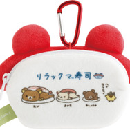 「リラックマ寿司 おすしぬいぐるみポーチ」（C）2025 SAN-X CO., LTD. ALL RIGHTS RESERVED.