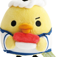「リラックマ寿司 おすしぬいぐるみ キイロイトリ」（C）2025 SAN-X CO., LTD. ALL RIGHTS RESERVED.