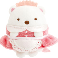 すみっコぐらしコレクション「てのりぬいぐるみ ウェイトレス しろくま」（C）2025 SAN-X CO., LTD. ALL RIGHTS RESERVED.