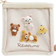 サンエックス「ぬいフォトシリーズ スクエアフラットポーチ」（C）2025 SAN-X CO., LTD. ALL RIGHTS RESERVED.