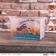 TVアニメ『進撃の巨人』×AIR TWOKYO「アクリルジオラマ 1（そんなもん 何度でも巻いてやる）」（C）諫山創・講談社／「進撃の巨人」The Final Season製作委員会