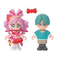 『キミとアイドルプリキュア♪』プリコーデドール  キュアアイドル-アイドルハートリボンスタイル-＆響カイトセット