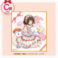 くじコレ「〈物語〉シリーズ Sweet＆girly Style」C賞：ミニ色紙【千石撫子 B】（C）西尾維新／講談社・アニプレックス・シャフト