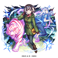 水属性 ★6 虎を従えし少女 羽川翼 （獣神化） CV：堀江由衣