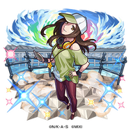 水属性 ★6 何でも知ってるお姉さん 臥煙伊豆湖 （進化） CV：ゆきのさつき