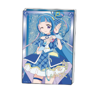 「キミとアイドルプリキュア♪展」オリジナルグッズ：リキッドラメアクリルブロック〈キュアウインク〉（C）ABC-A・東映アニメーション