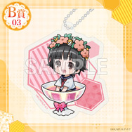 「くじコレ『とある科学の超電磁砲T』ちゃぽんっ!」アクリルキーホルダー