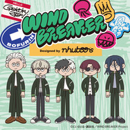 TVアニメ『WIND BREAKER』×「nhutoons」コラボグッズ