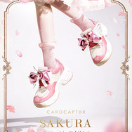 「カードキャプターさくら アイコニック シューズオブジェ ドレス スニーカー」エターナル・ガーリー