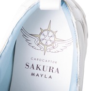 「カードキャプターさくら アイコニック シューズオブジェ ドレス スニーカー」クリア