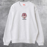 劇場版『チェンソーマン レゼ篇』× マンガート ビームス「台風の悪魔 クルースウェット」フロント（C）2025 M/CSMP（C）TF/S