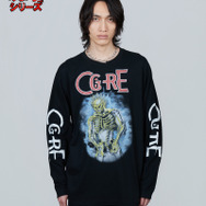 『刃牙』シリーズとglambがコラボ「Yujiro Lightning Cutsew」着用イメージ（C）板垣恵介(秋田書店)1992