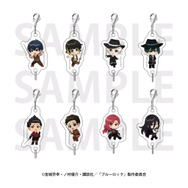 TVアニメ『ブルーロック』三銃士コンセプト「トレーディングアクリルチャーム」（C）金城宗幸・ノ村優介・講談社／「ブルーロック」製作委員会