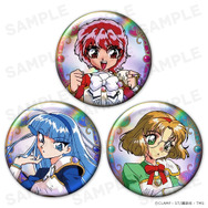 ホログラム缶バッジ3個セット