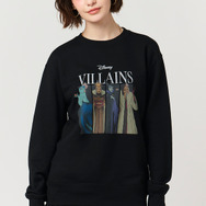 ディズニーヴィランズ×グラニフ「魅惑｜裏毛スウェット」着用イメージ（C）Disney