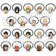 「進撃の巨人 Attack on Memory ～記憶への進撃～」アクセサリーゴムコレクションA（C）Bandai Namco Experience Inc.（C）諫山創・講談社／「進撃の巨人」The Final Season製作委員会