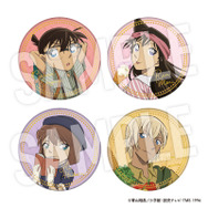 TVアニメ『名探偵コナン』weekend holidayシリーズ「ちょいデカ箔押し缶バッジ」（C）青山剛昌／小学館・読売テレビ・TMS 1996