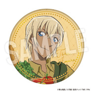 TVアニメ『名探偵コナン』weekend holidayシリーズ「ちょいデカ箔押し缶バッジ　安室透」（C）青山剛昌／小学館・読売テレビ・TMS 1996