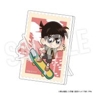 TVアニメ『名探偵コナン』weekend holidayデフォルメシリーズ「トレーディングアクリルバッジスタンド　江戸川コナン」（C）青山剛昌／小学館・読売テレビ・TMS 1996