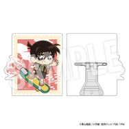 TVアニメ『名探偵コナン』weekend holidayデフォルメシリーズ「トレーディングアクリルバッジスタンド　江戸川コナン」（C）青山剛昌／小学館・読売テレビ・TMS 1996