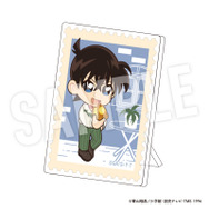 TVアニメ『名探偵コナン』weekend holidayデフォルメシリーズ「トレーディングアクリルバッジスタンド　工藤新一」（C）青山剛昌／小学館・読売テレビ・TMS 1996