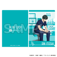 TVアニメ『ブルーロック』ブルーロック診療所シリーズ「クリアファイル　糸師 凛」（C）金城宗幸・ノ村優介・講談社／「ブルーロック」製作委員会