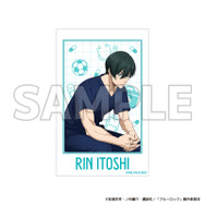 TVアニメ『ブルーロック』ブルーロック診療所シリーズ「ブロマイド風カードセット　糸師 凛」（C）金城宗幸・ノ村優介・講談社／「ブルーロック」製作委員会