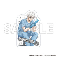 TVアニメ『ブルーロック』ブルーロック診療所シリーズ「ダイカットステッカー　凪 誠士郎」（C）金城宗幸・ノ村優介・講談社／「ブルーロック」製作委員会