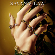 『ディズニー ツイステッドワンダーランド』アイコニック ストーリー リングオブジェ　サバナクロー寮