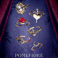 『ディズニー ツイステッドワンダーランド』アイコニック ストーリー リングオブジェ　ポムフィオーレ寮