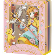 CCさくら」の世界を“紙”で表現！さくらの制服姿＆バトル