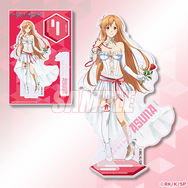 くじ引き堂「TVアニメ『ソードアート・オンライン』アスナ バースデーオンラインくじ 2025」B賞：アクリルフィギュア アスナ Ver.White 全身（C）RK/K/SP